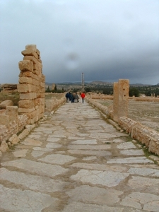 3a Sbeitla_Romeinse site Sufetula _straatje