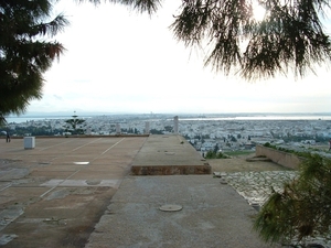 4a Tunis_National Museum van Carthago. Uitzicht over Tunis