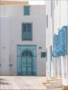5a Kairouan_medina_huisjes in het wit in de heilige stad 2