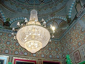 5a Kairouan_Sidi Sahbi_ moskee van de barbier_ prachtig versierd 