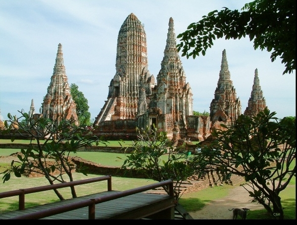 2b_Ayutthaya_ruines pagoden van vroegere hoofdstad 4