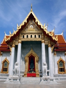 2_Bangkok_Wat Benchamabophit,_the Marble Temple 4