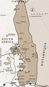 3 Kruger National Park  _ map