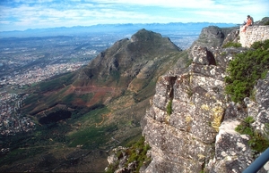 8 Kaapstad _tafelberg _zicht op devils peak