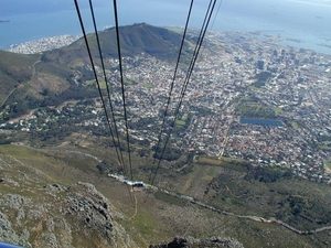 8 Kaapstad _zicht op de stad vanuit de kabellift