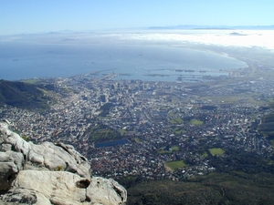 8 Kaapstad _zicht vanaf de tafelberg 2