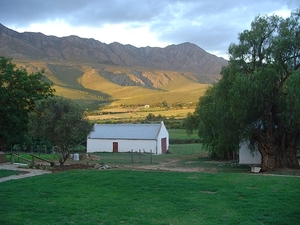 8b Kaapstad _omg _wijnroute _Swartberg sunset