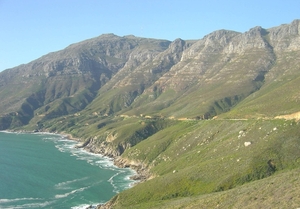 8c Kaapstad _omg_kustweg naar de kaap_Chapman’s Peak drive
