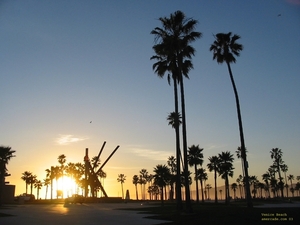 1a  Los Angeles_Venice beach _zonsondergang