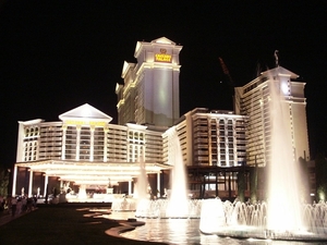 2 Las Vegas_de strip _Hotel casino Caesar 's palace_at night