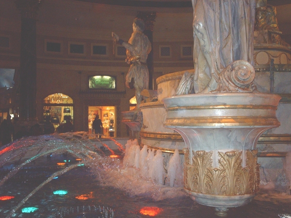 2 Las Vegas_de strip _Hotel casino Caesars palace_bij de fontein_