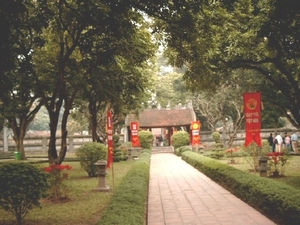 5HA2 SIMG1694 ingang Literatuurtempel  Van Mieu Hanoi