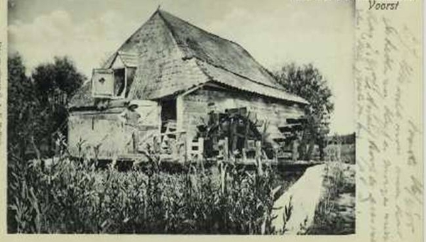 Watermolen in Voorst - 1907