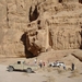1c Wadi Rum woestijn _jeepsafari _pauze in de schaduw 2