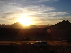 1c Wadi Rum woestijn _zonsondergang 2