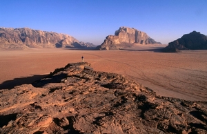 1c Wadi Rum woestijn _zonsondergang