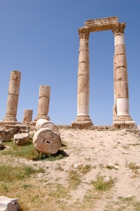 2  Amman _Citadel _Romeinse kolommen