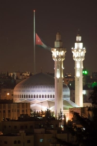 2  Amman _King Hussein moskee _by night