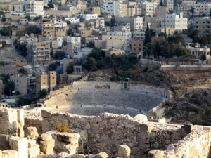 2  Amman _Romeins amfitheater aan de voet v.d.heuvel Amman Amman 