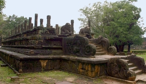 Pollonaruwa - Kramabahu's raadzaal