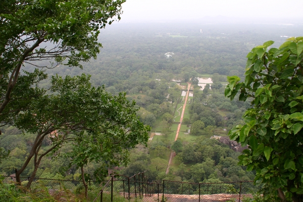 Sigiriya - tuinen - ong. 2 000 trappen hoger!!!