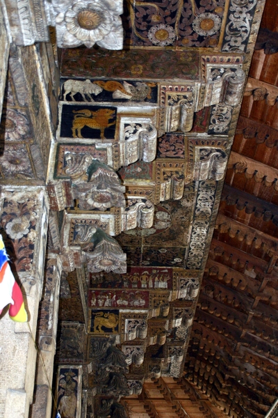 Plafondschildering aan de Inner Temple