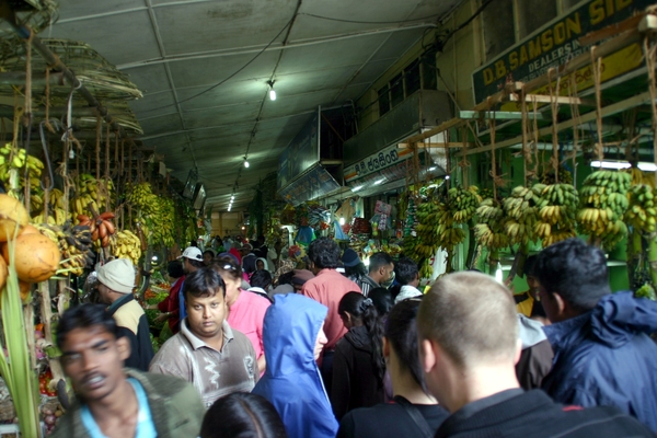 Nuwara Eliya (1900 m hoog) - lokale markt