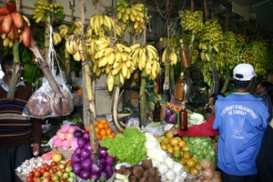 Nuwara Eliya - lokale overdekte markt