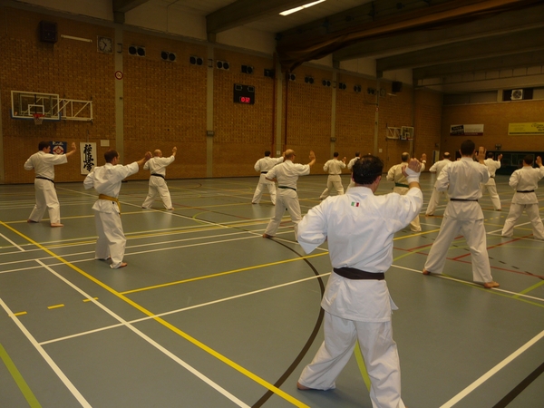 6 Belgian Kata training-Schoten 20-02-2011