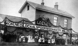 Station Loenen K.L.N.S. 1912