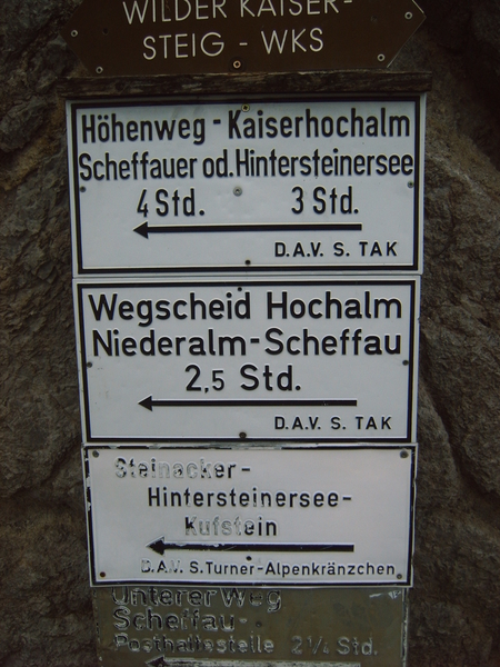 De weg naar Kufstein
