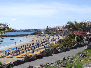 Strand van Playa Blanca
