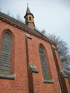 038-Neogotische kapel m.klokkentorentje-19de e.