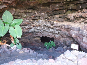 Deze grotten zijn ontstaan na een vulkaanuitbarsting