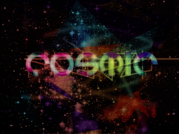 create a cosmic typo wallpapier in phototoshop  drawingclouds