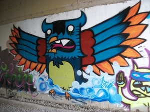 16-Graffitie aan industriepark