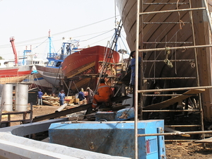 Agadir-Scheepswerf vissershaven