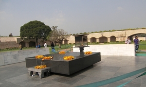 Raj Ghat, Monument Mahatma Gandhi