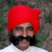 Sikh met tulband en 'snorretje'