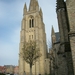 190-Neogotische toren v.d.kerk-58m hoog met beiaard