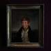 E Delacroix - Portret van Auguste-Richard de la Hautire (1828)