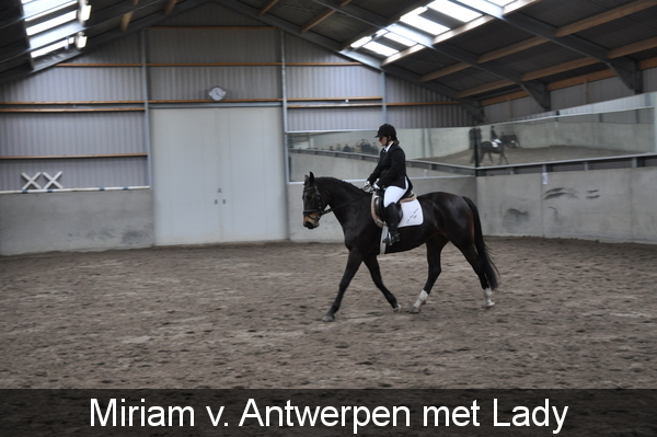Miriam v. Antwerpen met Lady
