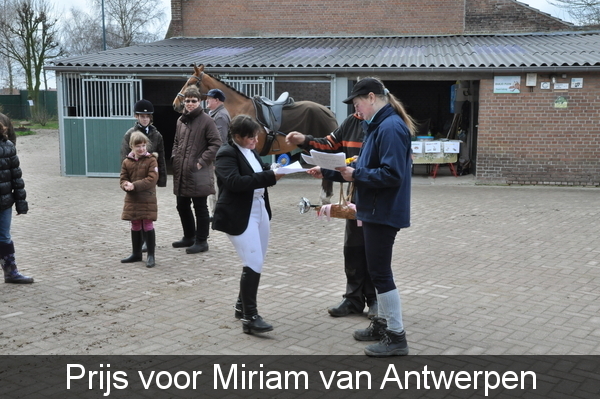 Prijs voor Miriam van Antwerpen