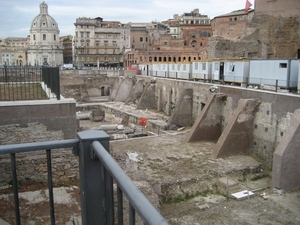 Opgravingen Foro di Augusto