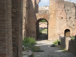 ergens in het Forum Romanum