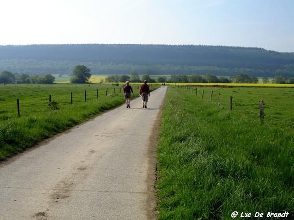 marche Adeps wandeling Gozin Ardennen