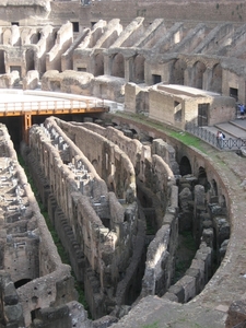 in het Colosseum
