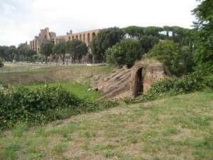 resten van het Circo Massimo