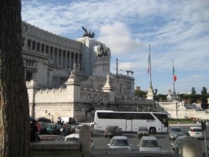 nationaal monument Victor Emmanuel II op piazza Venezia