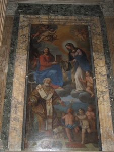 in het Pantheon - schildering